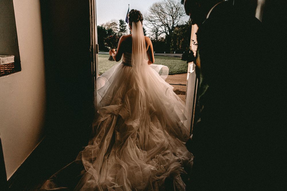 Wedding Veil shot by Rose and Rainbow Photography