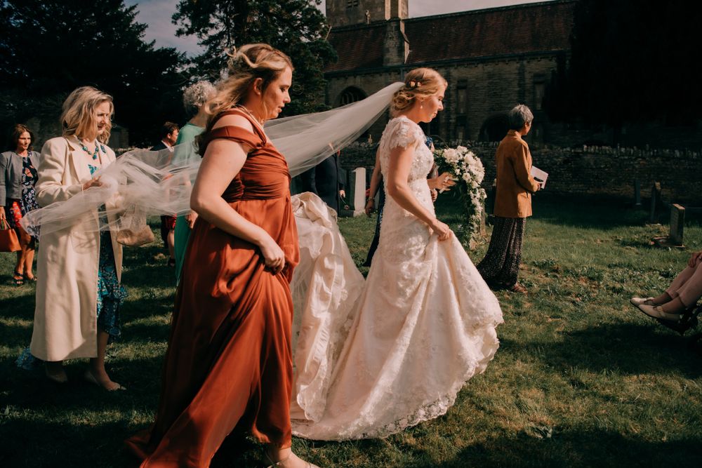 Wedding Veil shot by Rose and Rainbow Photography