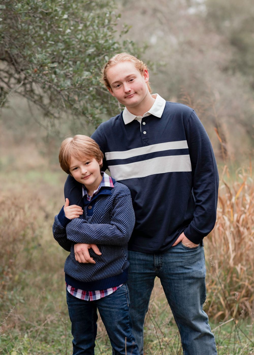 Family Portraits winter cedar park texas