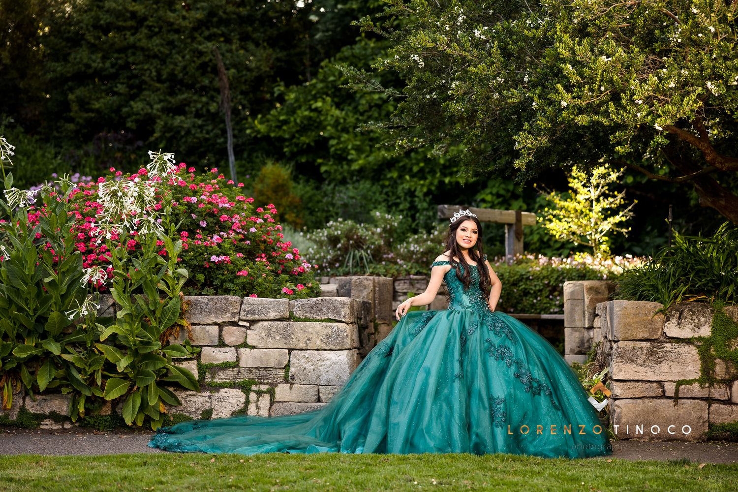 San Francisco Botanical Garden Quinceanera