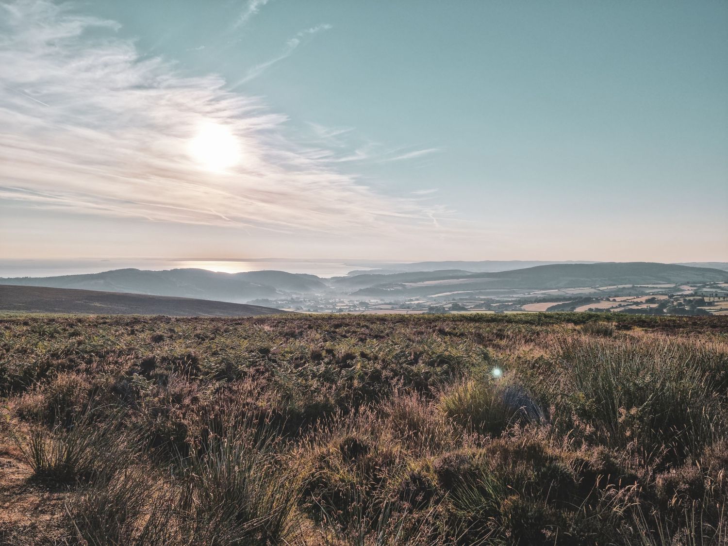 view from Dunkery Beacon