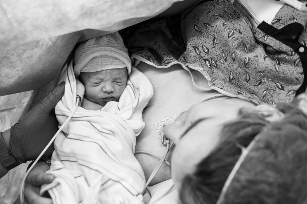 A newborn baby