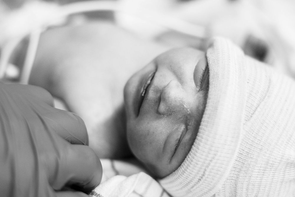 A newborn baby