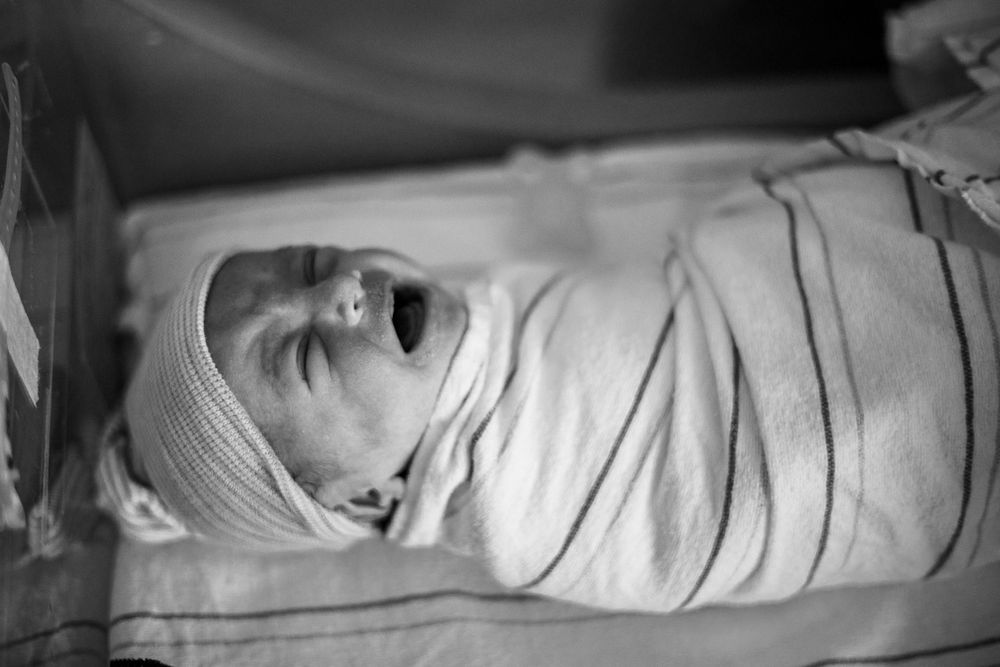 A newborn baby