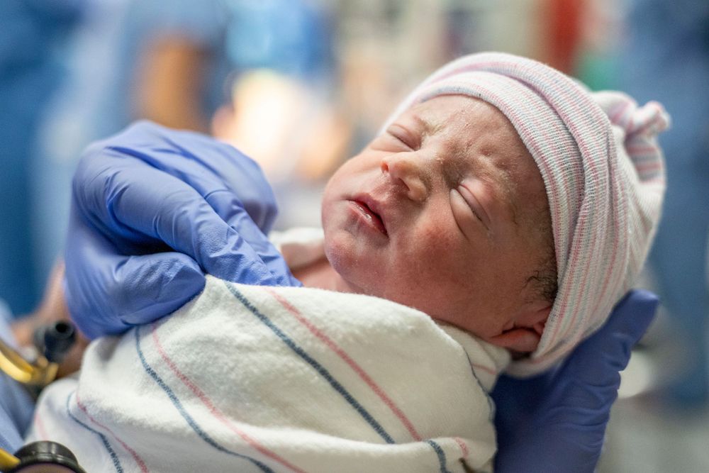 A newborn baby