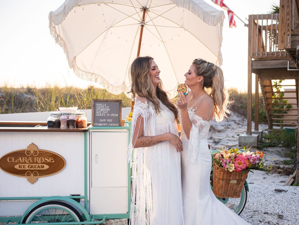 st-pete-beach-ice-cream-cart