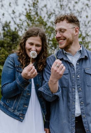 Engagement session at Wrights Creek South Nature Trail in Charlottetown, PEI