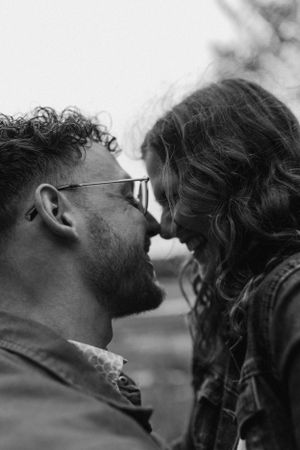 Engagement session at Wrights Creek South Nature Trail in Charlottetown, PEI