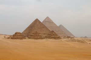 pyramids of Cairo Egypt
