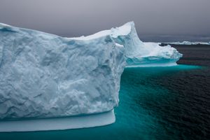 Giant iceberg in Antarctica