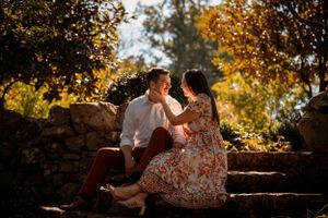 Elegance defined: bride and groom captured in a stylish moment in Warren County by North Jersey wedding photographers