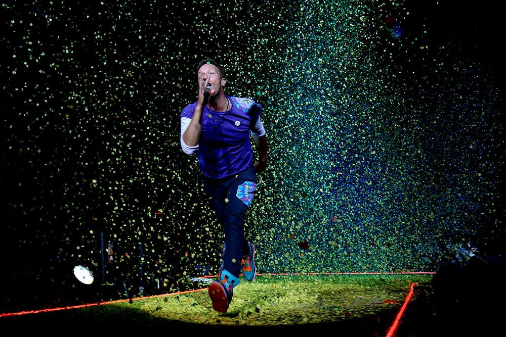 Chris Martin of Coldplay © Jackie Butler Photography