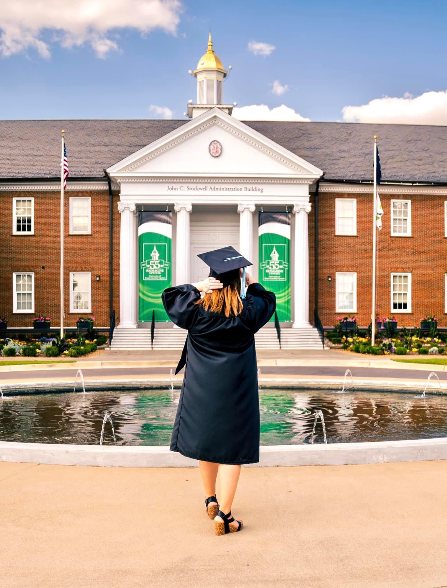 College Graduation Portraits at Upstate USC
