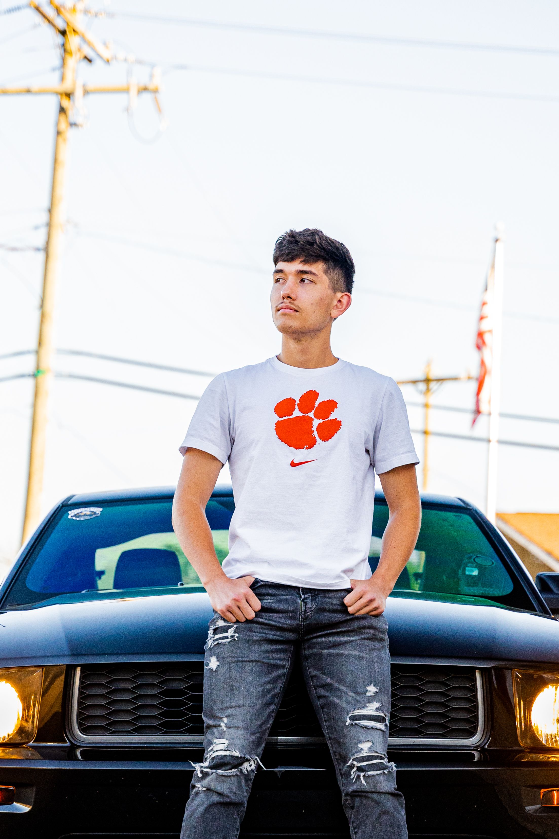 High School Senior Portrait session Photographer around Inman, South Carolina