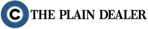 The Plain Dealer newspaper logo in blue and black text.