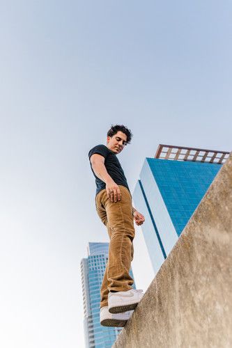 male model rooftop Austin