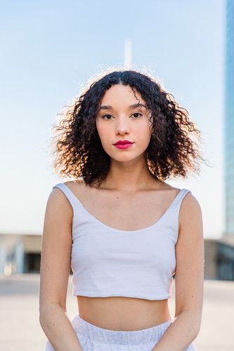 female model rooftop Austin