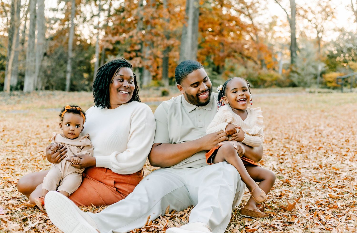 This family photo shoot at Glencairn Gardens in Rock Hill, SC was full of smiles and memories.