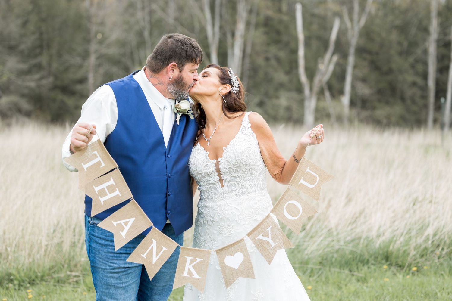 wedding kiss