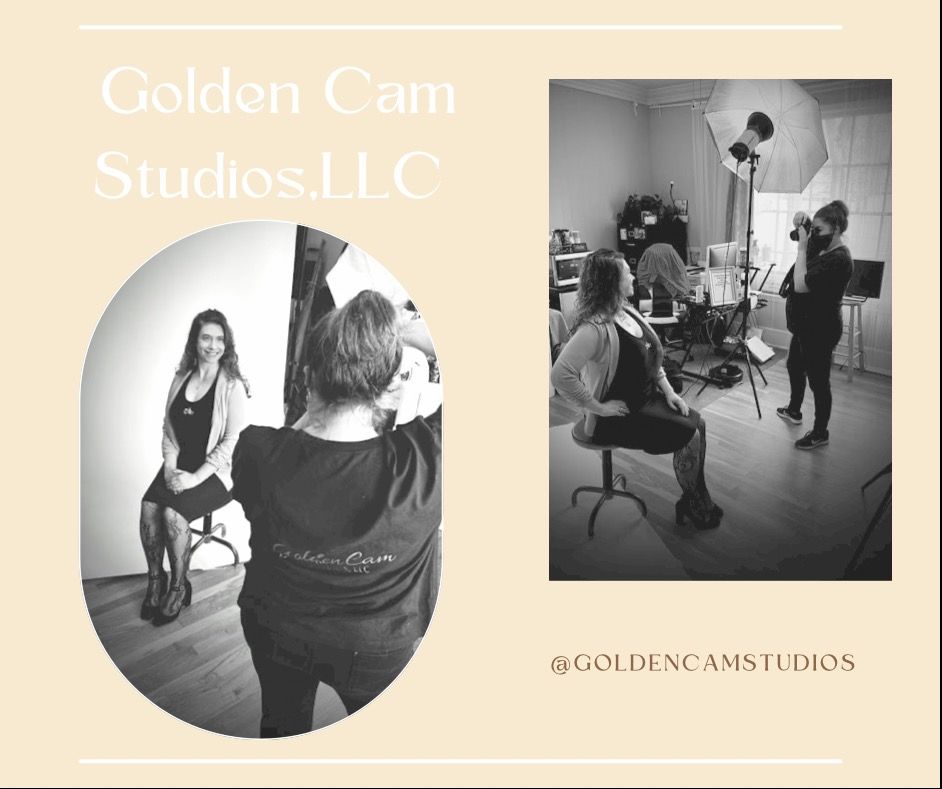 Best headshot photographer in Gastonia, NC Golden Cam Studios. Fort Mill Photography Studio