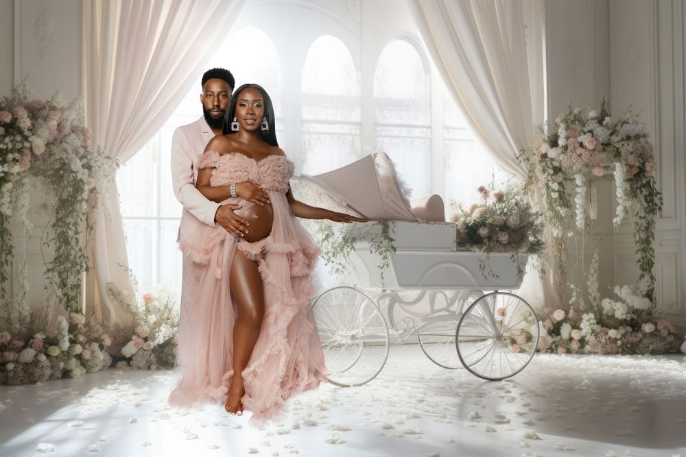 Pram Stroller Maternity Photography