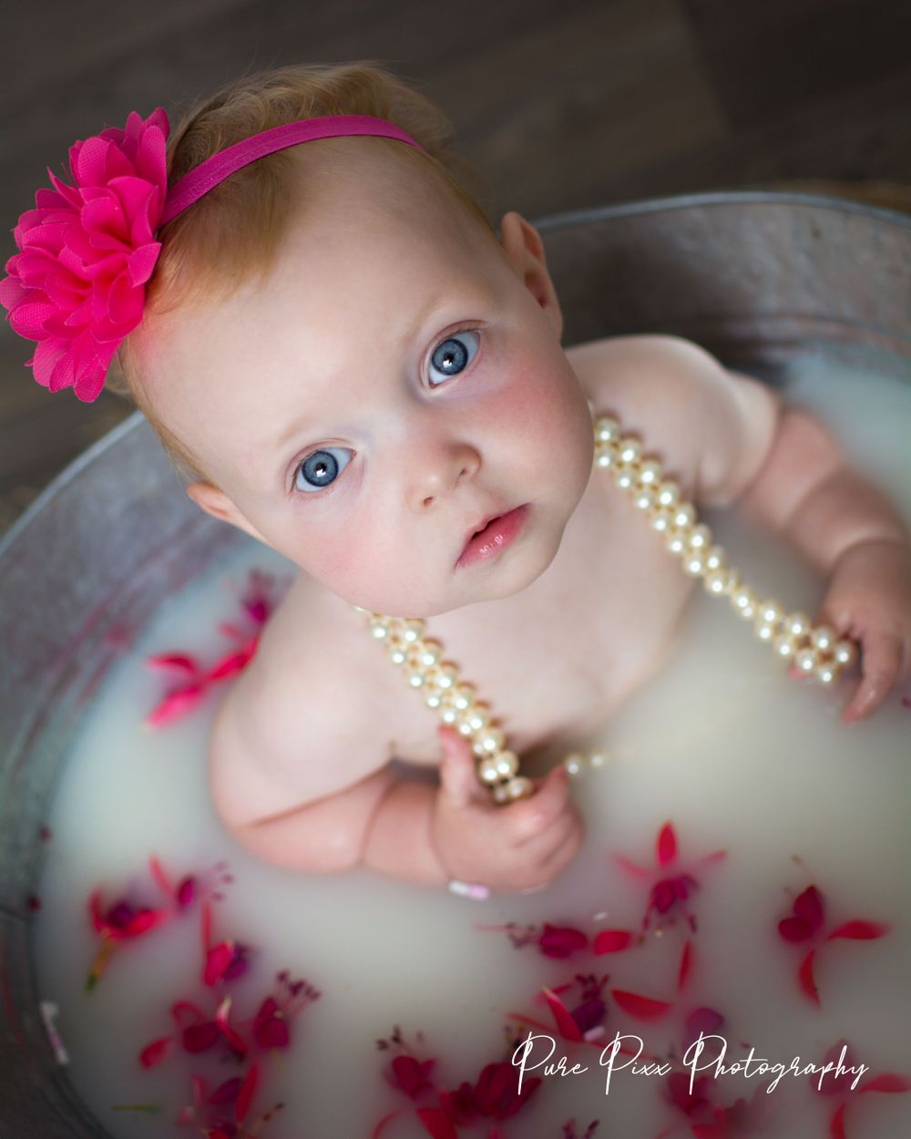 baby milkbath feilding photography pure pixx