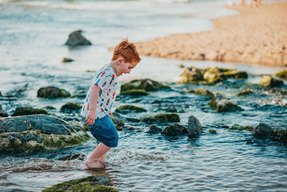 Exploring the sea and rockpools