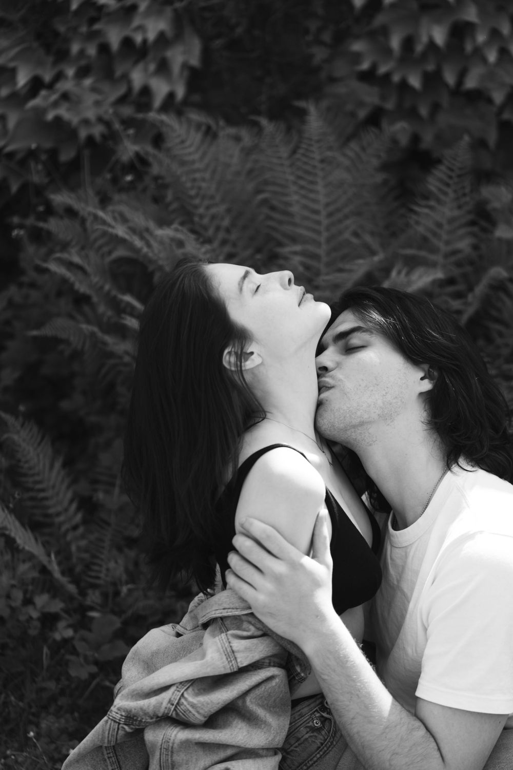 Séance couple intimiste en exterieur