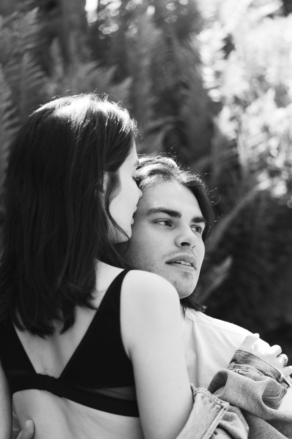 Séance couple intimiste en exterieur
