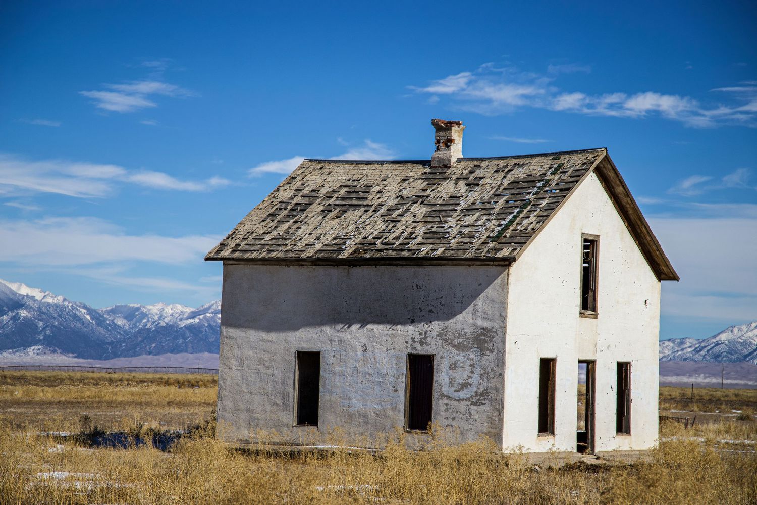 abandoned house