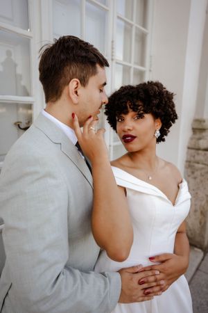 Reportage Hochzeitsfotograf standesamtliche Trauung Berlin Günstiger Fotoshooting Schloss Charlottenburg Shooting