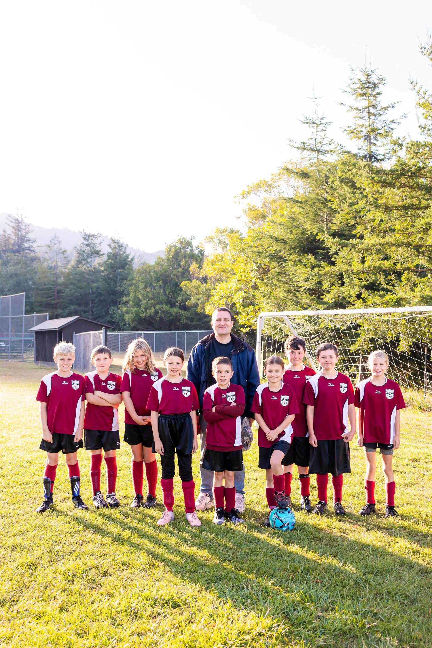 Image of Gold Beach Youth Soccer Team for 2023 soccer photos in Gold Beach, Oregon
