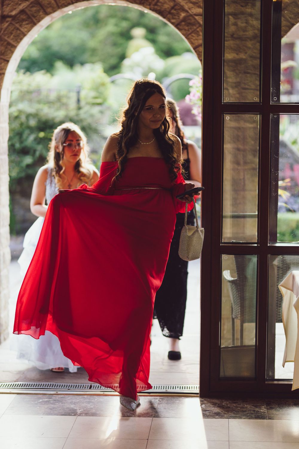 Red dress