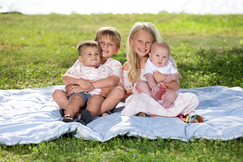 Rector Family Extended Amber Helm Photography Illinois senior, equine and family portraits