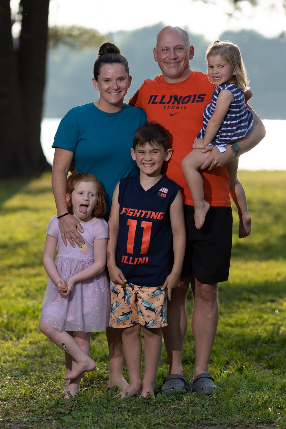 Rector Family Extended Amber Helm Photography Illinois senior, equine and family portraits