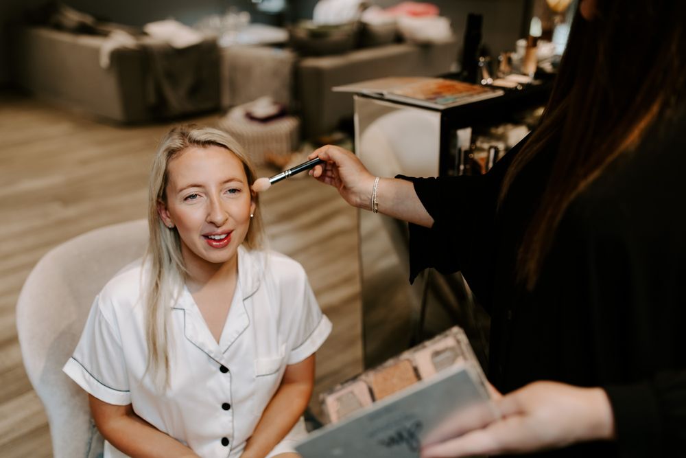 Yorkshire Wedding Barns, Richmond, bride prep