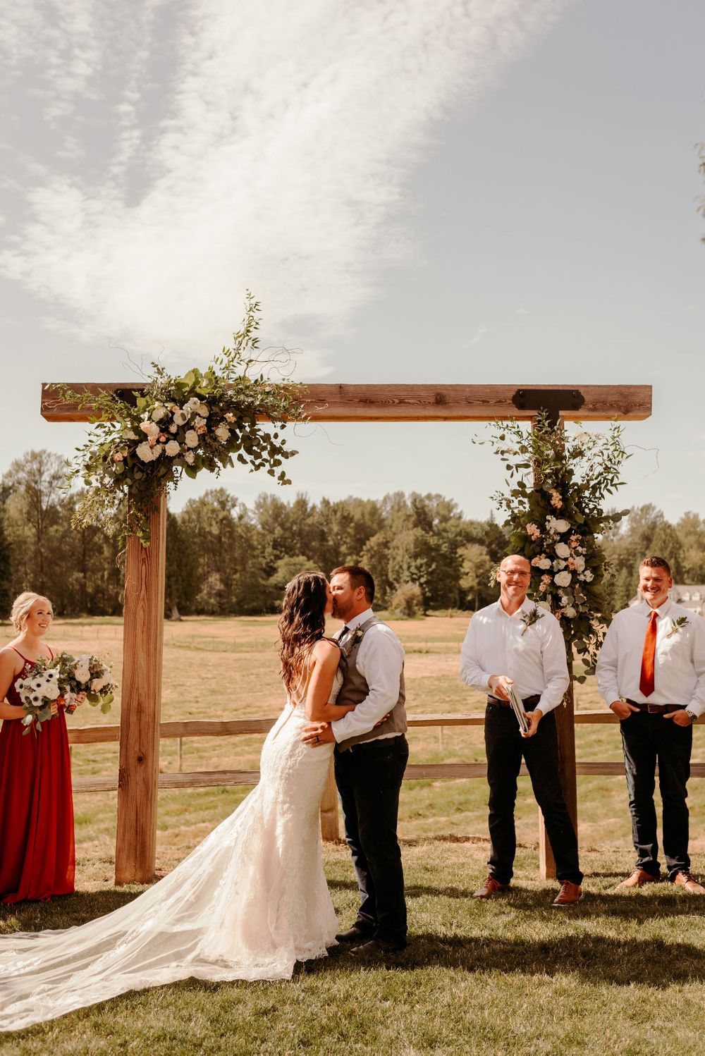 Machias Meadows Wedding Kaitlin Evans Photography
