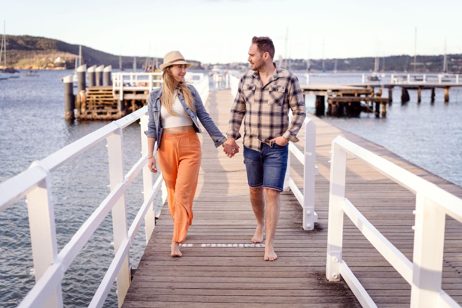 elopement photoshoot balmoral jetty