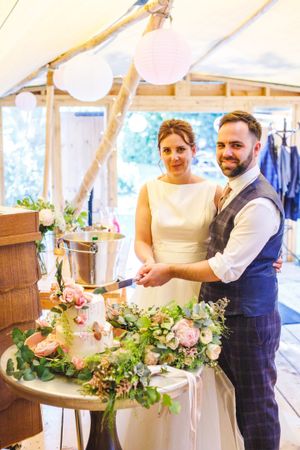 Cutting the Cake - Wedding Photography in Crewe + Nantwich, Cheshire - Ben Cassidy Photography