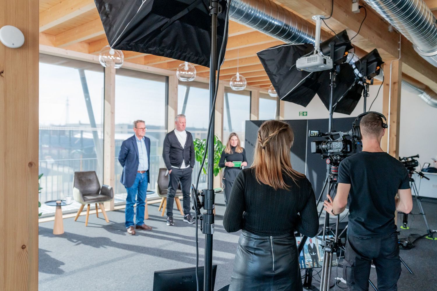 Behind the Scenes einer Videoproduktion