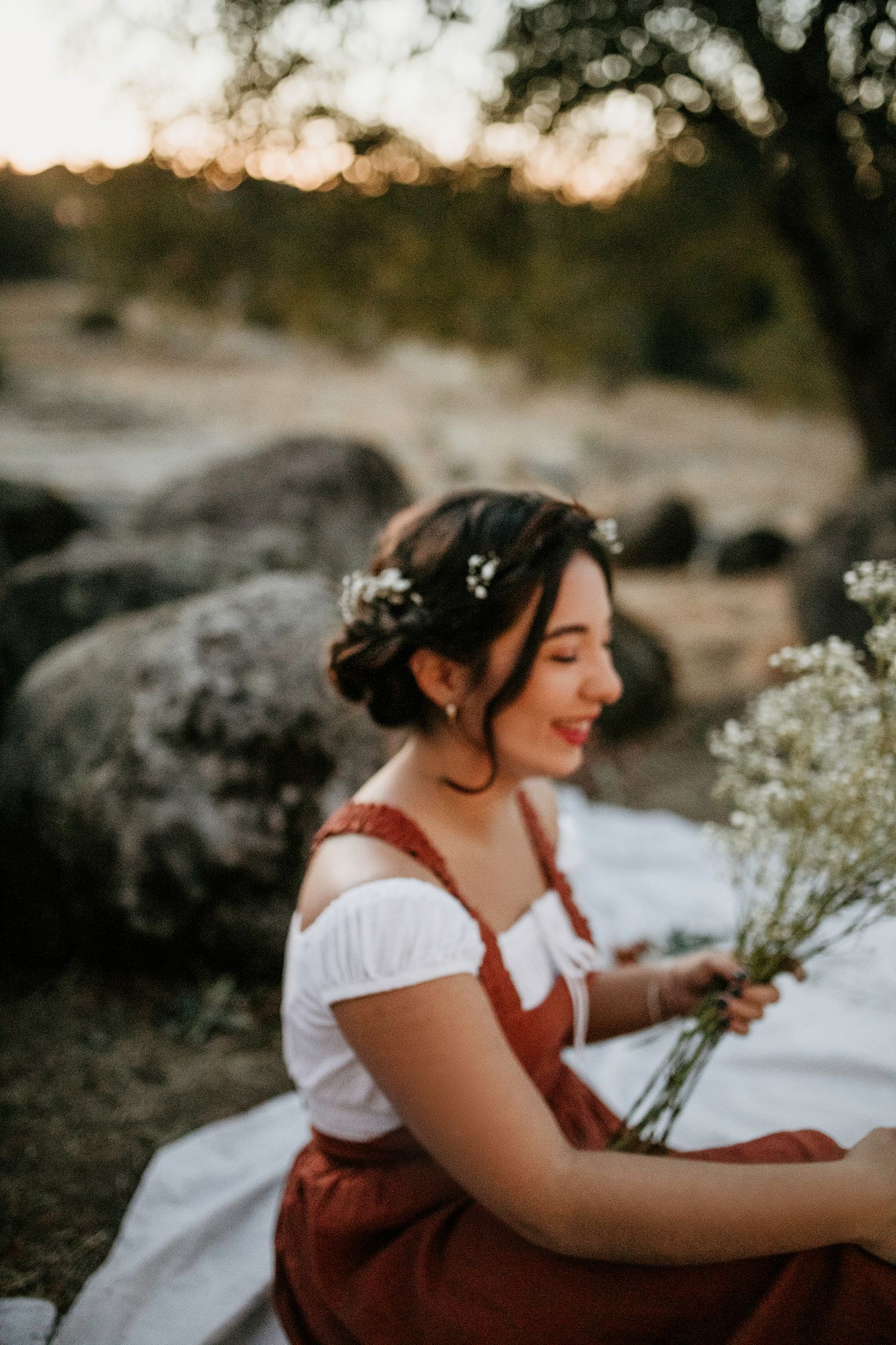 Artsy Senior Photos in Folsom California