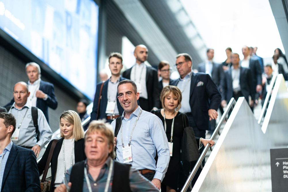 Guests attend conference at ExCel London