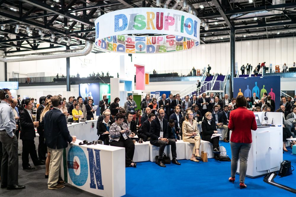 Guests attend conference at ExCel London