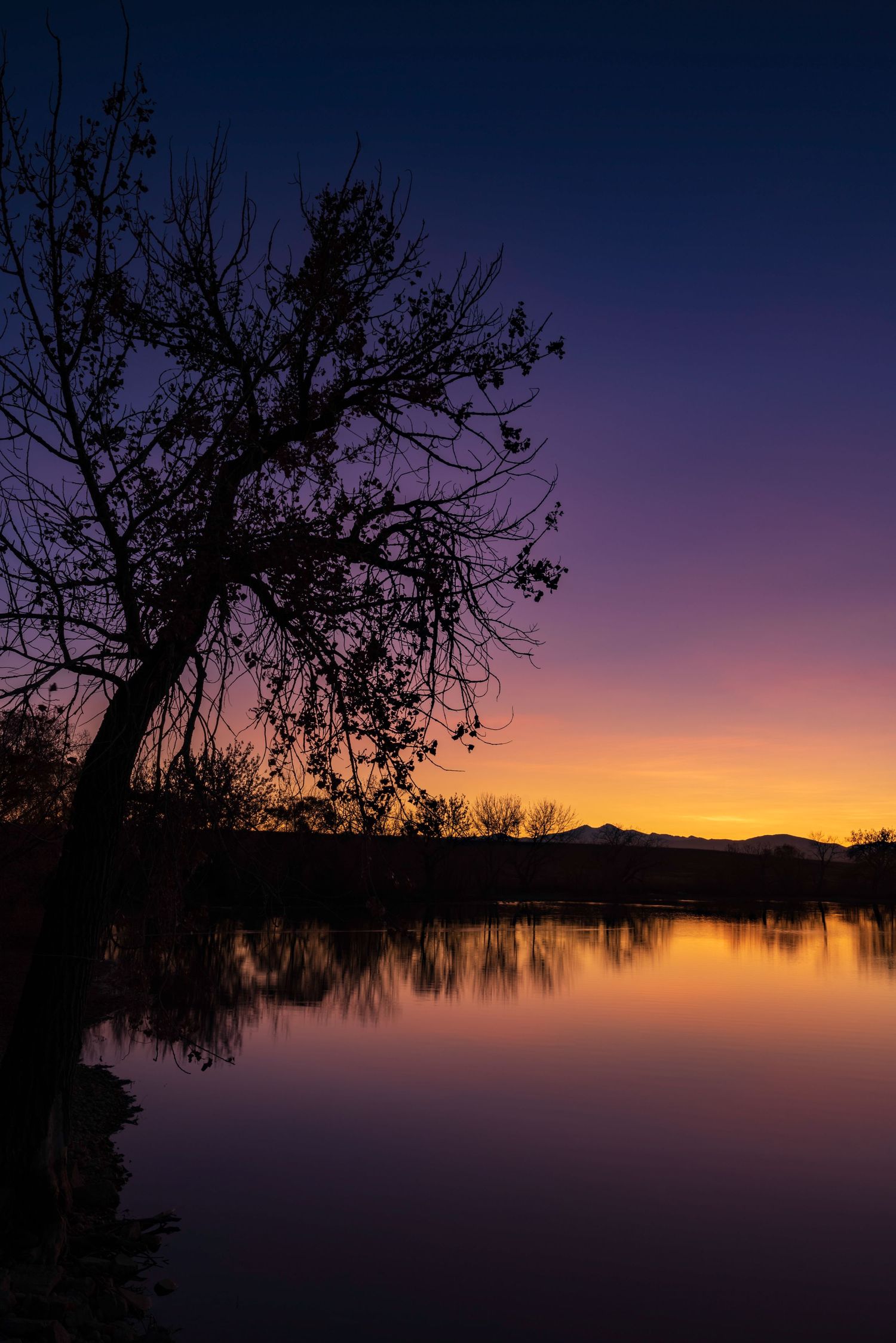 november gradient landscape sunset rural photo photography photographer northern colorado fine art nature