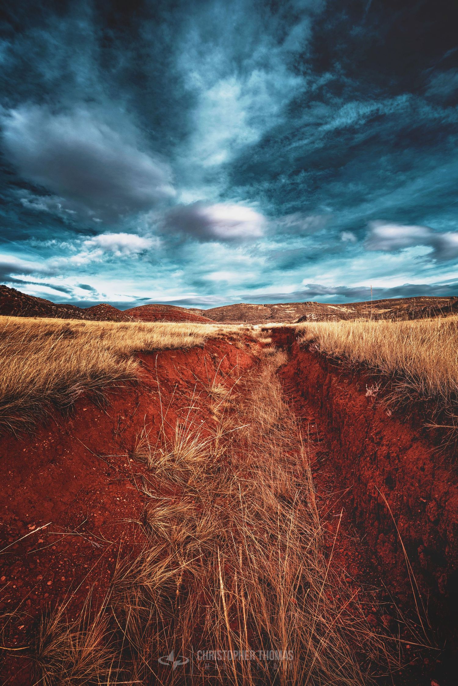 parting of the red dirt landscape sunset rural photo photography photographer northern colorado fine art nature