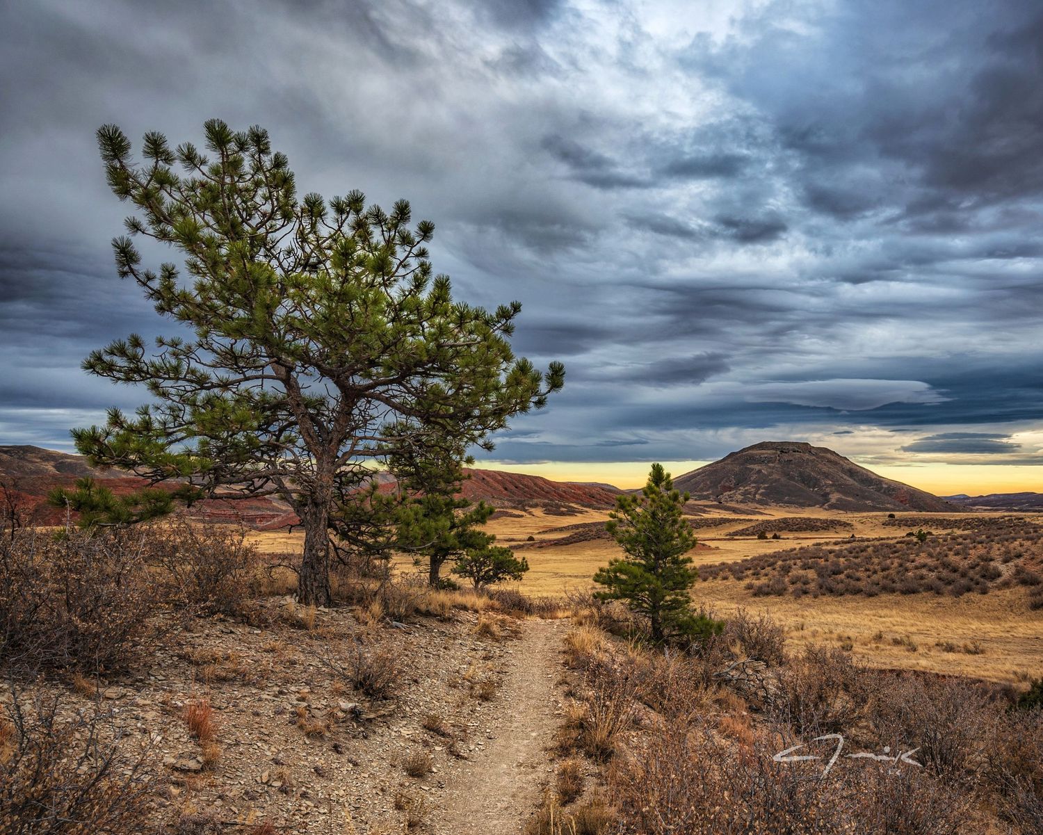out on the trail landscape sunset rural photo photography photographer northern colorado fine art nature
