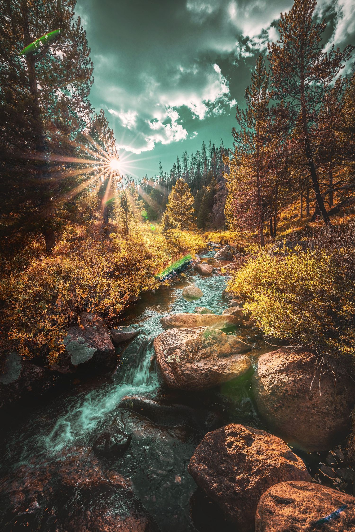corral creek landscape sunset rural photo photography photographer northern colorado fine art nature