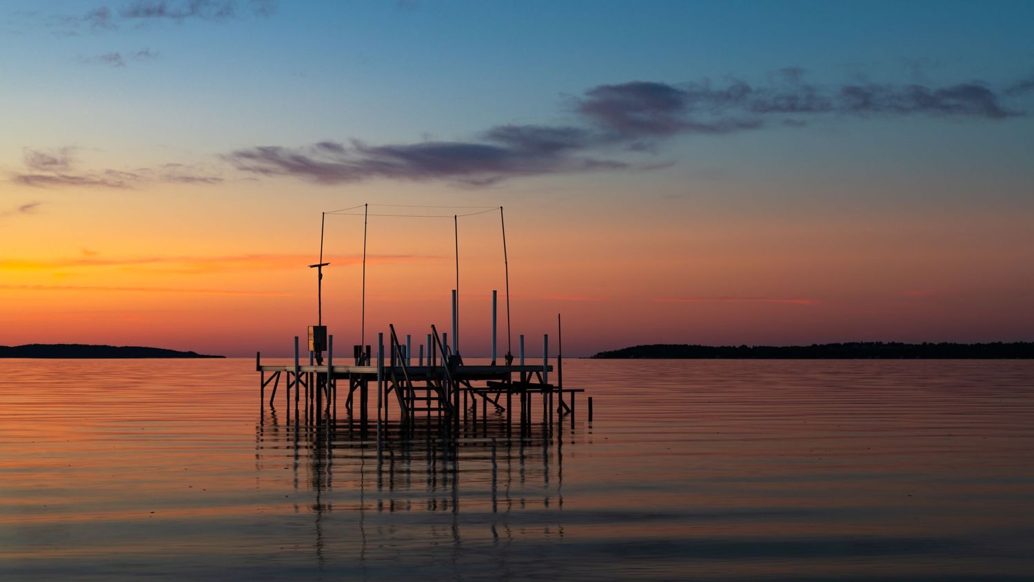 East Bay Sunset - Traverse City Michigan