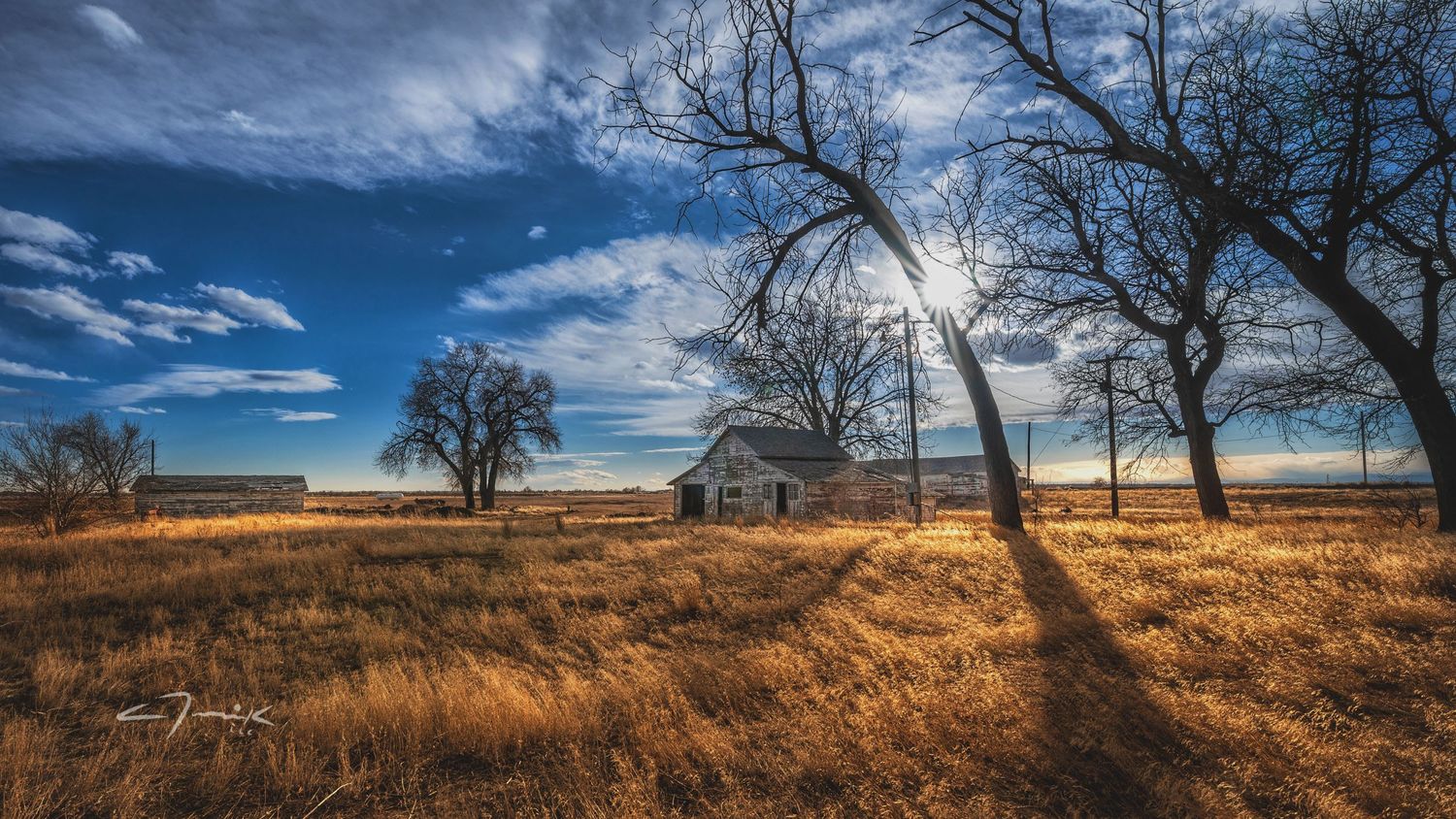 barn at the abandoned farmyard landscape sunset rural photo photography photographer northern colorado fine art nature