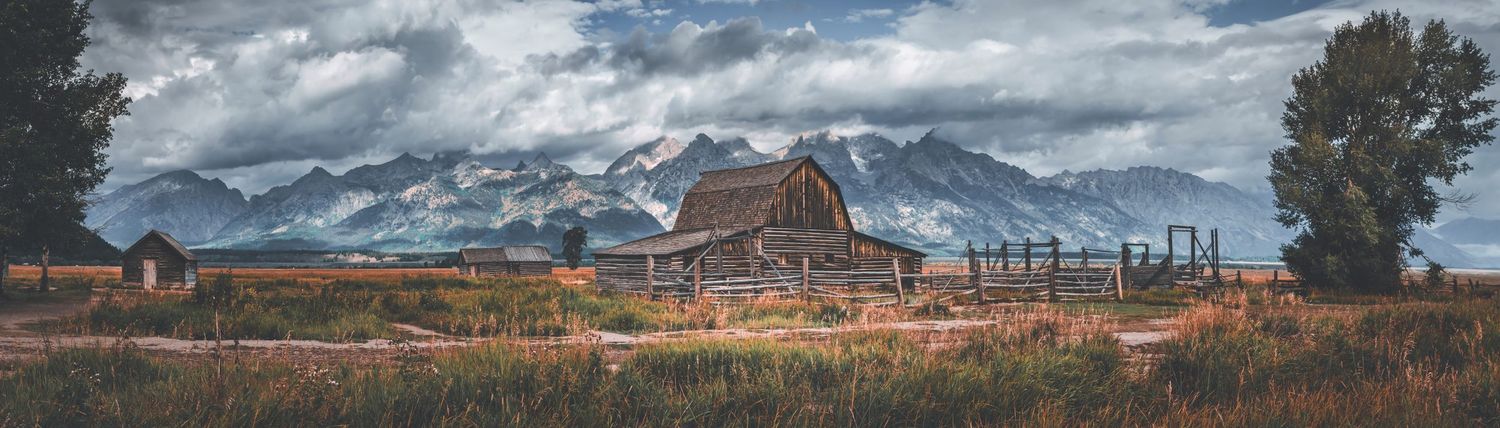 Grand teton national park moulton barn landscape